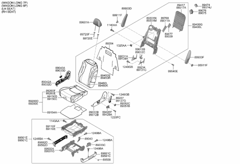 2024 Kia Carnival  Screw-Machine Diagram for 1220304063