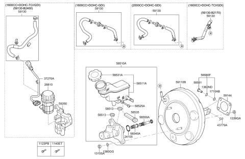 2018 Kia Soul  Cock-Drain Diagram for 59260B2000
