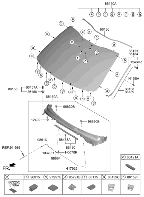 2021 Kia Stinger  Hose Diagram for 1792504037