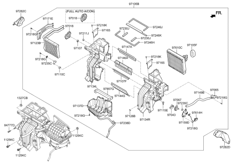 2023 Kia Rio  Hose-Aspirator Diagram for 97237H9000