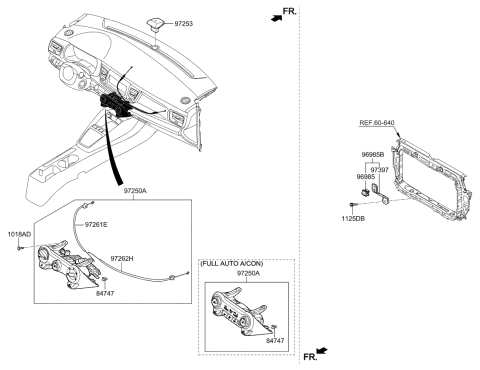 2023 Kia Rio  Pac K Diagram for 97253G3400