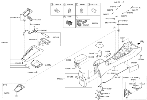 2022 Kia Rio  Antenna Assy-Smartke Diagram for 95420F9000