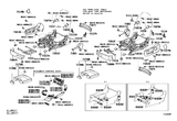 Diagram for 2003 Lexus LS430 Front Seat Components