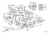 Diagram for 2003 Lexus LS430 Cluster & Switches