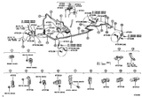 Diagram for 2003 Lexus LS430 ABS Components