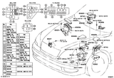 Diagram for 2003 Lexus LS430 Cluster & Switches