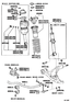 Diagram for 2003 Lexus LS430 Struts & Components - Front