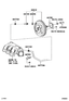 Diagram for 2007 Lexus ES350 Dash Panel Components