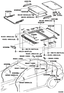 Diagram for 2010 Lexus IS350 Sunroof