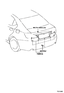 Diagram for 2009 Lexus IS350 Exterior Trim - Trunk Lid