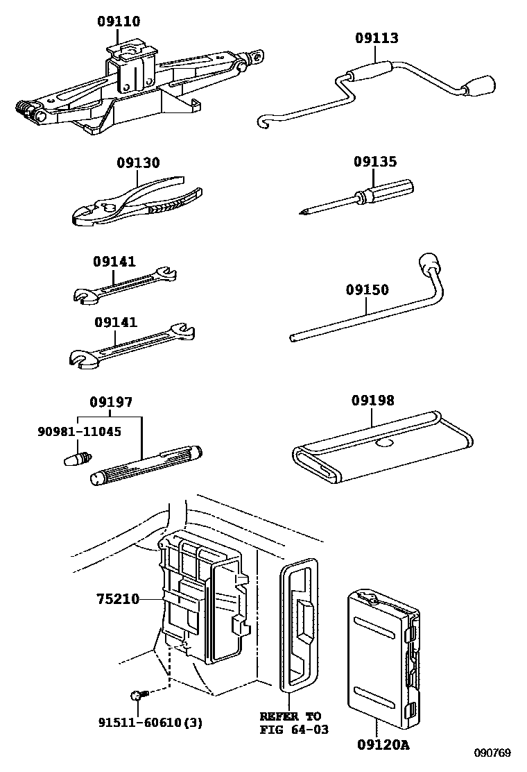Lexus 90981-11045 Bulb