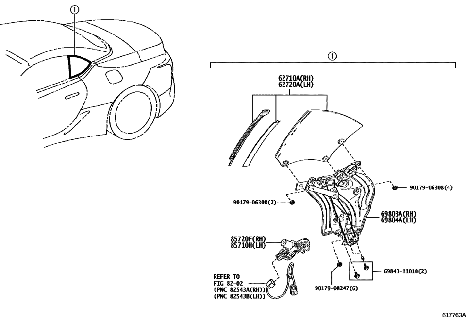Lexus 69843-11010 SUPPORT, DRIVEN GEAR