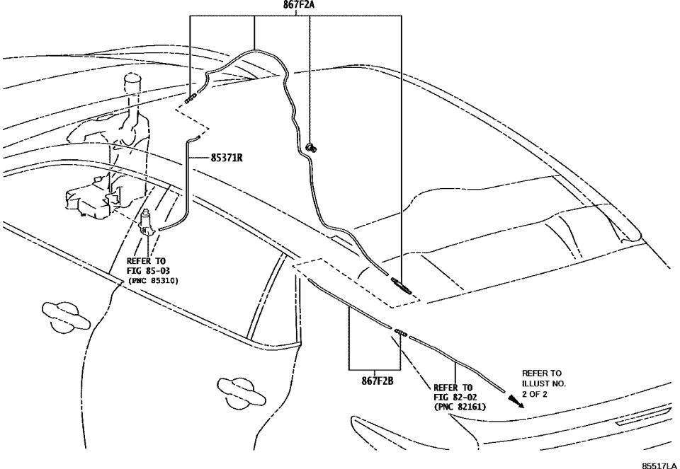 Lexus 867F2-42060 HOSE, CAMERA CLEANER