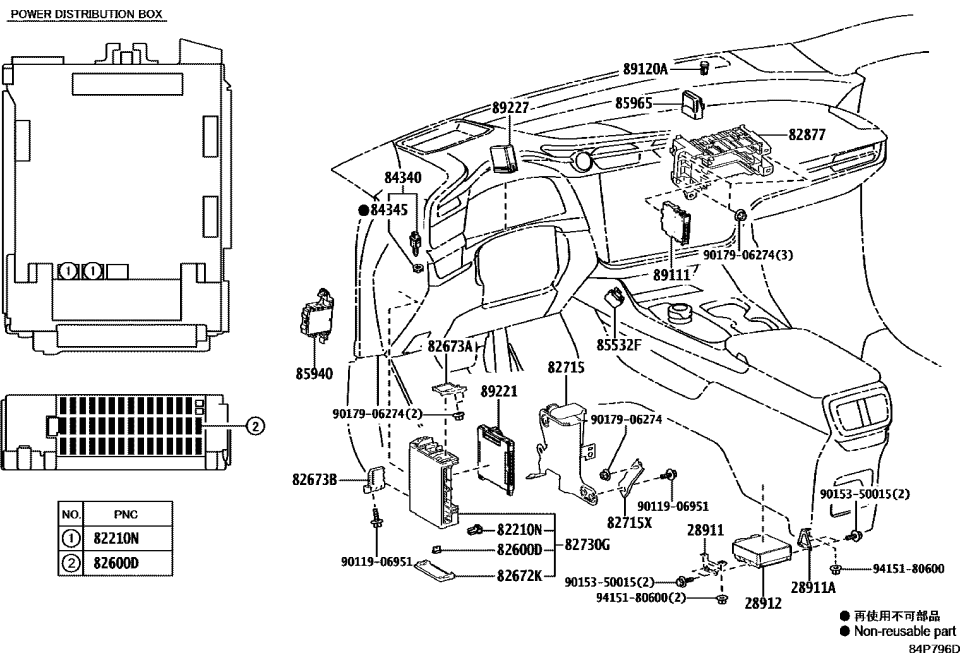 Lexus 28911-10010 BRACKET, SUPPLY