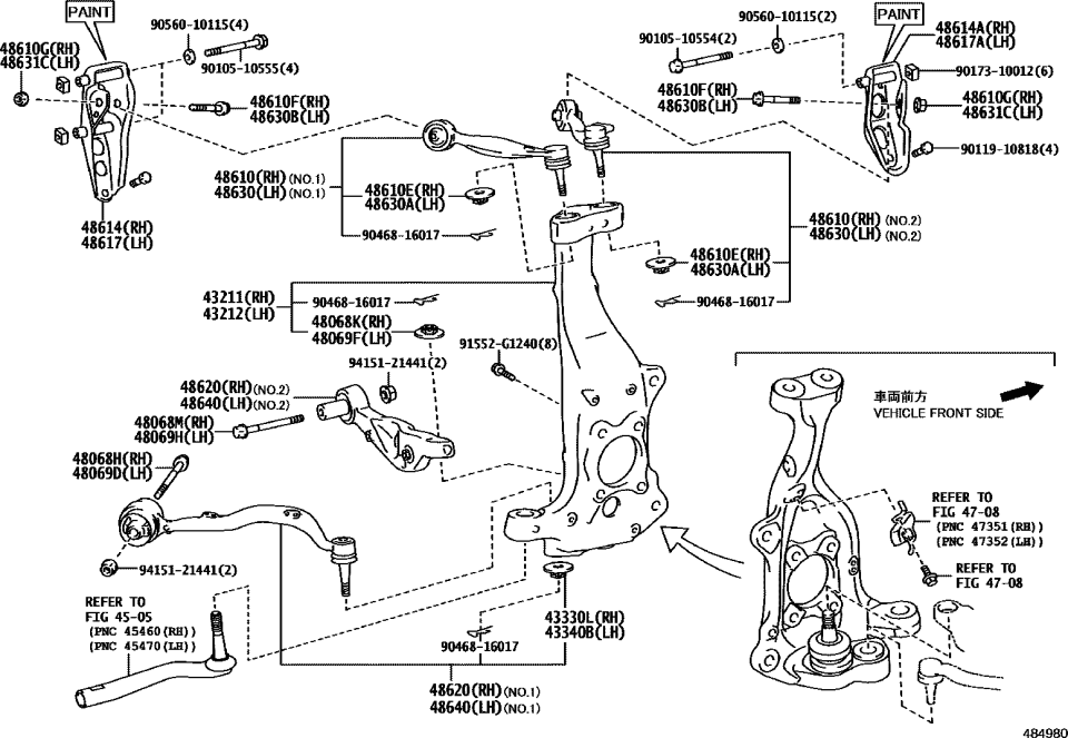 Lexus 91552-G1240 Bolt, FLANGE
