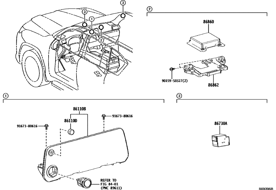 Lexus 90010-23062 KNOB