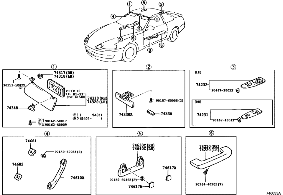 Lexus 90151-50022 Screw, CROSSRECESS C