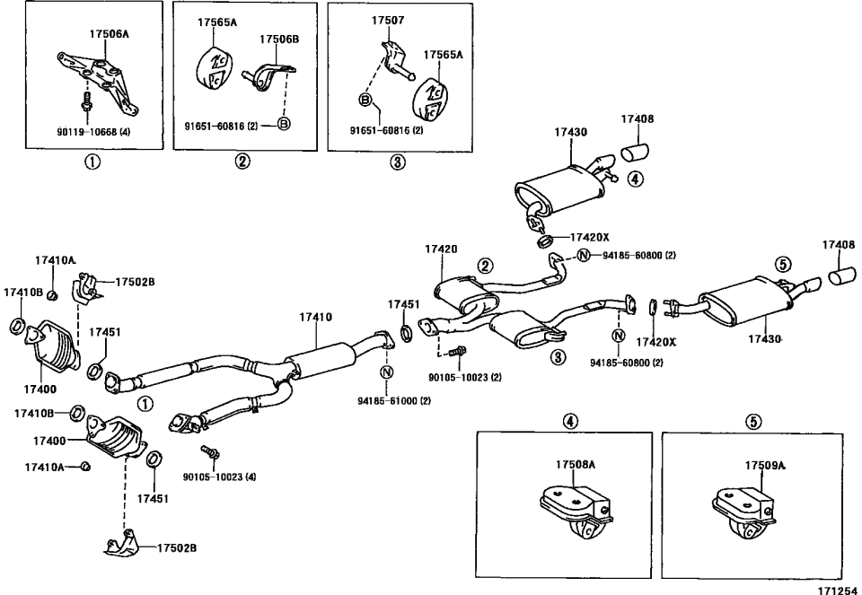 Lexus 90119-10668 Bolt, W/Washer