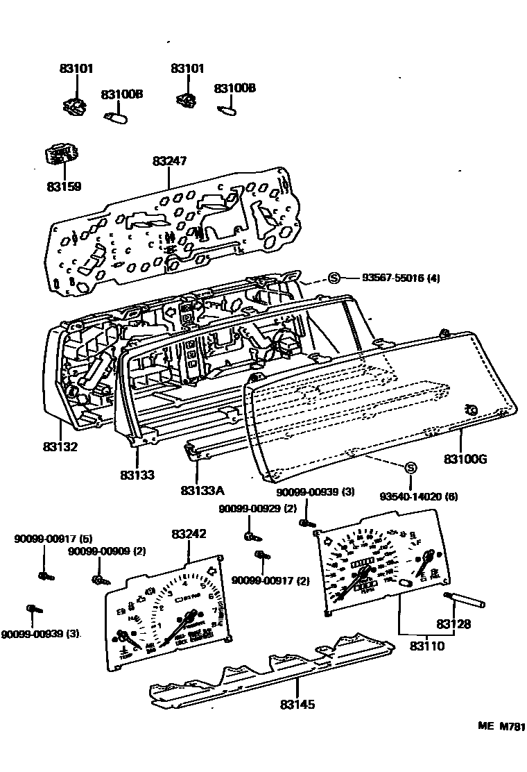 Lexus 90099-00909 Screw, W/WASHER