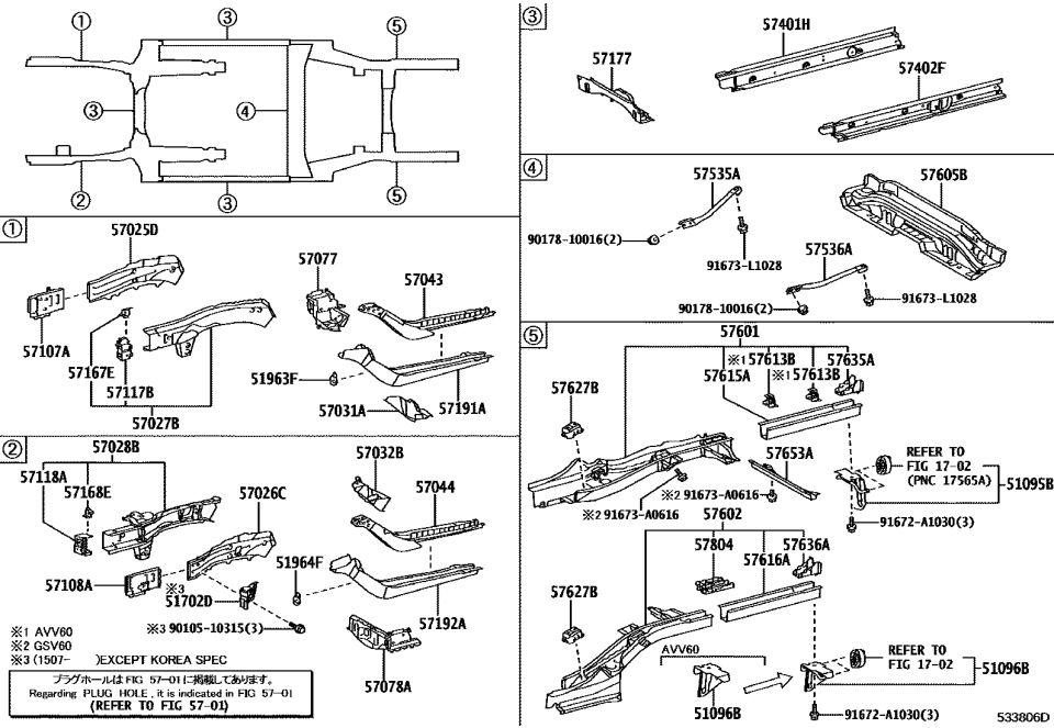 Lexus 90105-10315 Bolt, Washer Based H