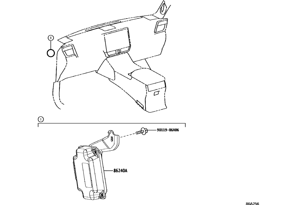 Lexus 86240-60050 EQUALIZER ASSY, STER