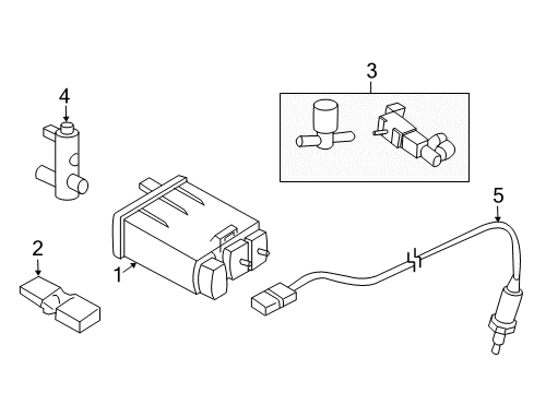 Diagram for 2008 Infiniti G35 Emission Components