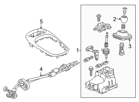 Diagram for 2016 Chevrolet Cruze Manual Transmission