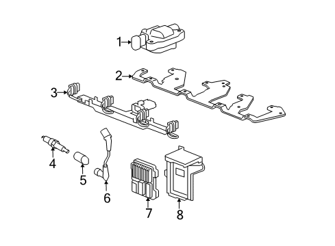 Diagram for 2010 Chevrolet Camaro Ignition System 