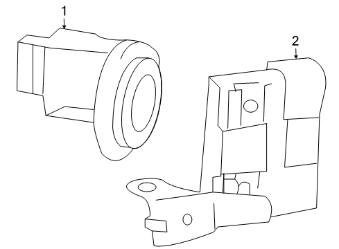 Diagram for 2007 Toyota RAV4 Anti-Theft Components