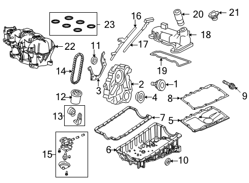 Thumbnail Engine Parts (4.0L) for 2002 Ford Ranger Engine Parts