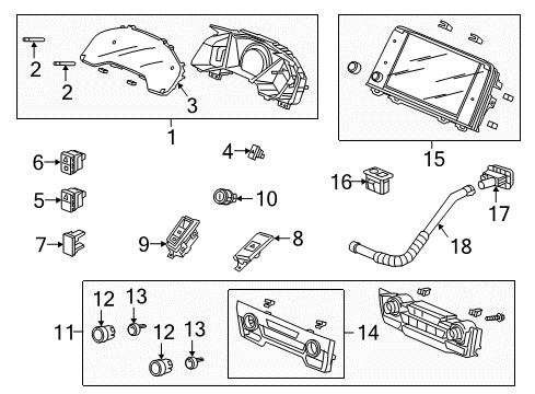 2021 Honda CR-V Headlamps W-Headlight Assembly-, Passenger Side Diagram for 33100-TLA-A41