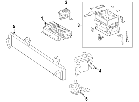 2010 Toyota Camry Chassis Electrical - Fog Lamps Fog Lamp Assembly Diagram for 81220-06071