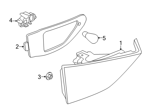 2014 BMW X1 Bulbs Bulb Holder Diagram for 63212993581