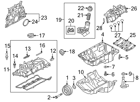 2020 BMW Z4 Intake Manifold INTAKE SYSTEM WITH CHARGE AI Diagram for 11618647977