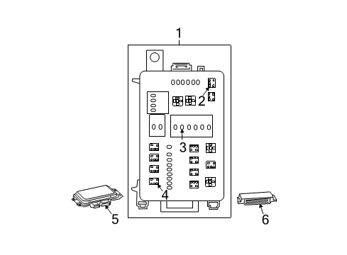 2008 Dodge Charger Fuse & Relay Diode Diagram for 5179025AA