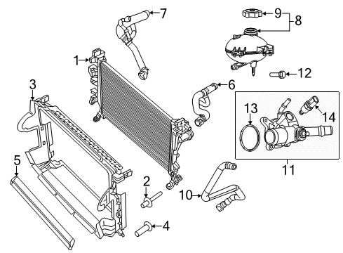 2016 Fiat 500X Powertrain Control Sensor-Crankshaft Position Diagram for 68079375AC