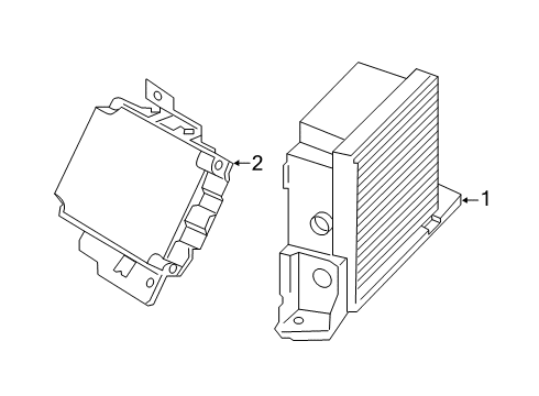 2020 Hyundai Santa Fe Electrical Components Unit Assembly-Inverter Diagram for 95250S2000