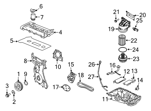 2008 Ford Escape Senders Fuel Gauge Sending Unit Diagram for 8M6Z-9A299-A