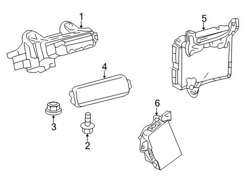 2014 Lexus IS250 Electrical Components Cover, Relay Block Diagram for 82662-53191