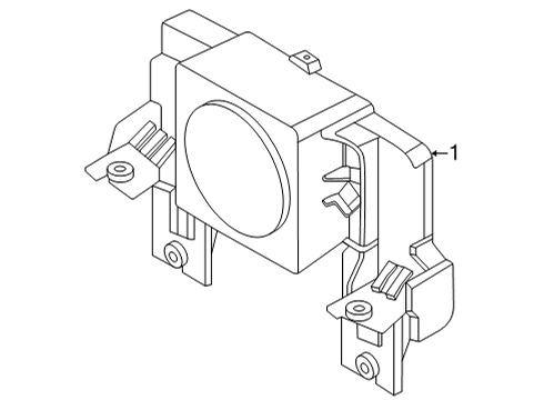 2021 Kia Sorento Electrical Components Control Unit Assembly-Ve Diagram for 96390P4100