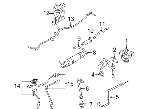 2010 Ford Explorer Powertrain Control PCM Diagram for 4U7Z-12A650-JLDRM