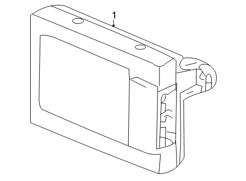 2009 Acura TL Communication System Components Hft Unit (Bluetooth) Diagram for 39770-TK4-A01