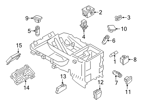 2020 Lincoln Navigator Parking Brake Converter Diagram for JL3Z-19G317-AA