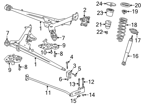 2003 Volvo C70 Rear Suspension Components, Stabilizer Bar Switch Asm, Turn Signal <Use 12C 5800A> Diagram for 9181013