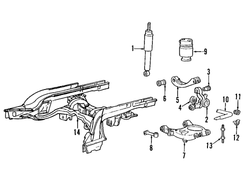 1995 Lincoln Mark VIII Powertrain Control Valve Solenoid Diagram for F3LY-5311-B