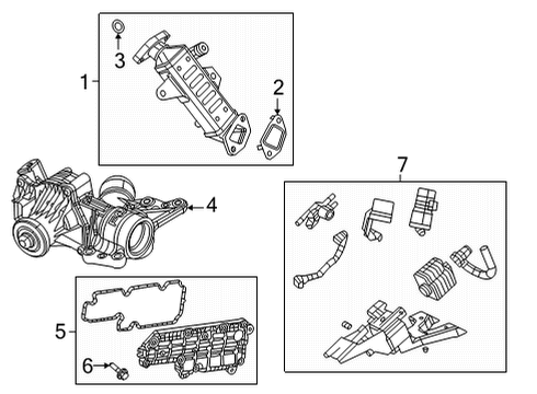 2021 Jeep Wrangler Emission Components CANISTER-Leak Detection Diagram for 68413334AB