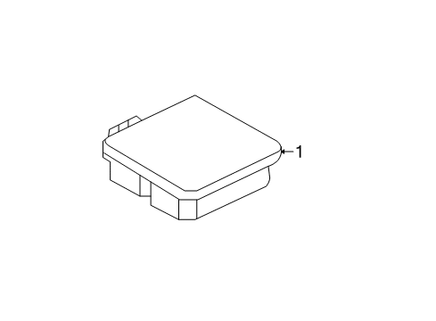 2012 Hyundai Veloster Electrical Components Module Assembly-Inverter Diagram for 95100-2V100