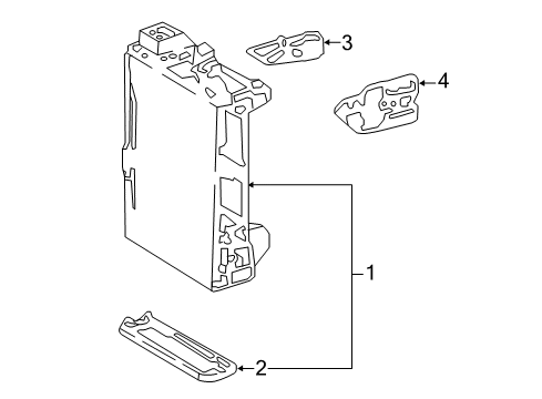 2019 Toyota Tundra Electrical Components Junction Block Diagram for 82730-0C370