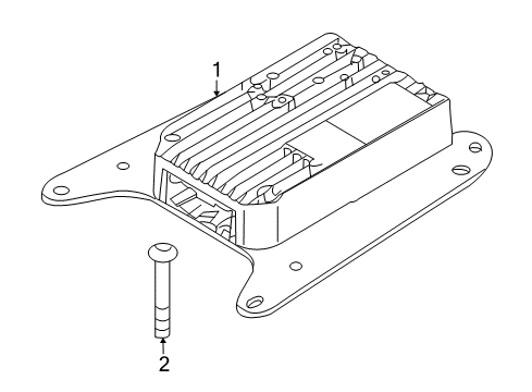 2009 BMW X6 Anti-Lock Brakes Oval-Head Screw With Anti-Rotation Lock Diagram for 52207076848