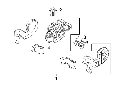 2011 BMW X6 Auxiliary Heater & A/C Holder, Rear-Cabin Blower Diagram for 64116947555